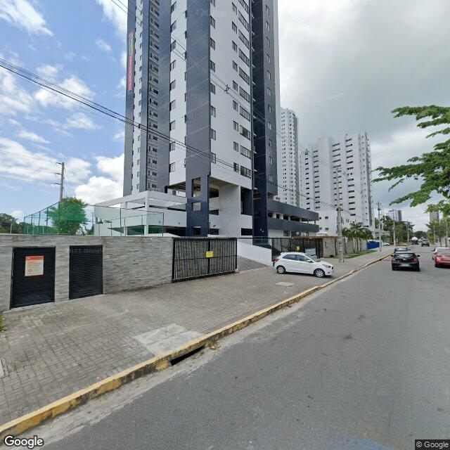 Imagem estática do "Street View" da localização