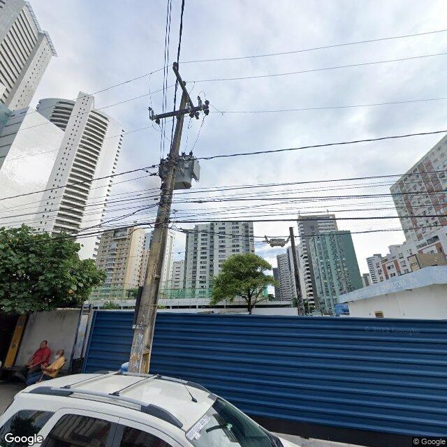 Imagem estática do "Street View" da localização