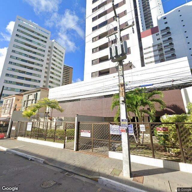 Imagem estática do "Street View" da localização