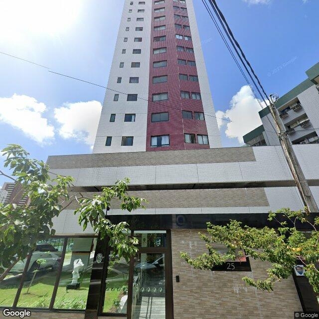 Imagem estática do "Street View" da localização