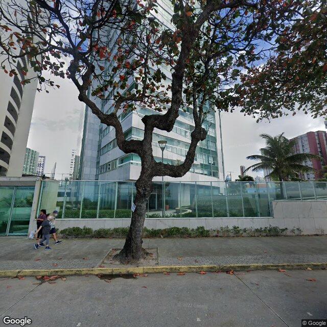 Imagem estática do "Street View" da localização