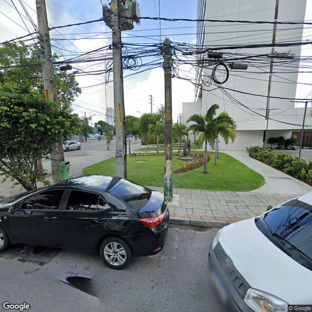 Imagem estática do "Street View" da localização