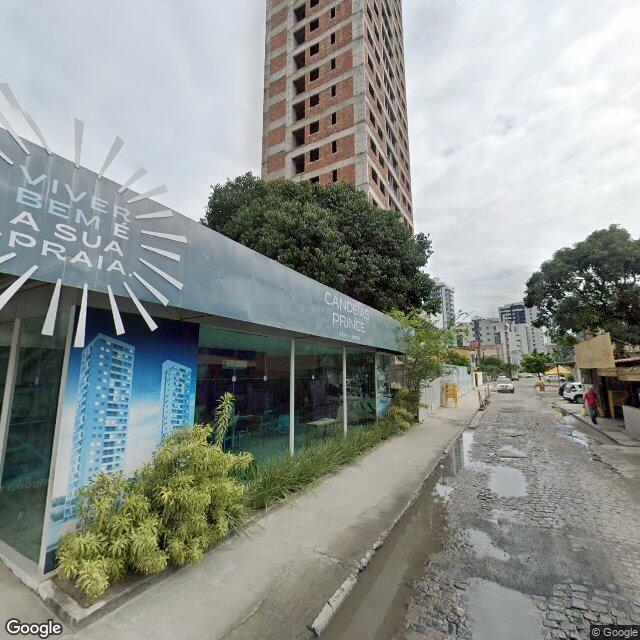 Imagem estática do "Street View" da localização