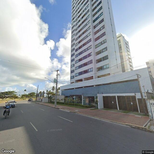 Imagem estática do "Street View" da localização