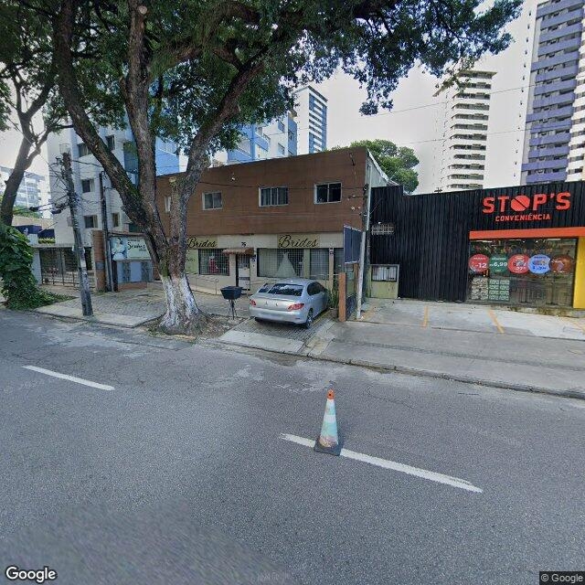 Imagem estática do "Street View" da localização