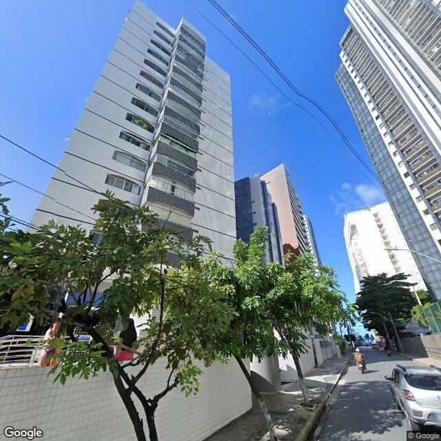 Imagem estática do "Street View" da localização