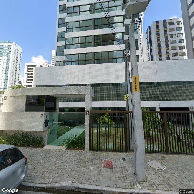 Imagem estática do "Street View" da localização