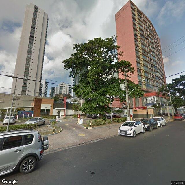 Imagem estática do "Street View" da localização