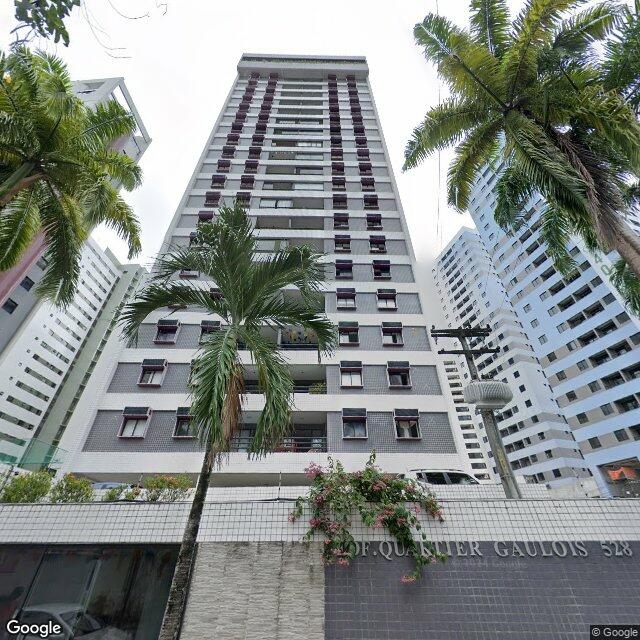 Imagem estática do "Street View" da localização