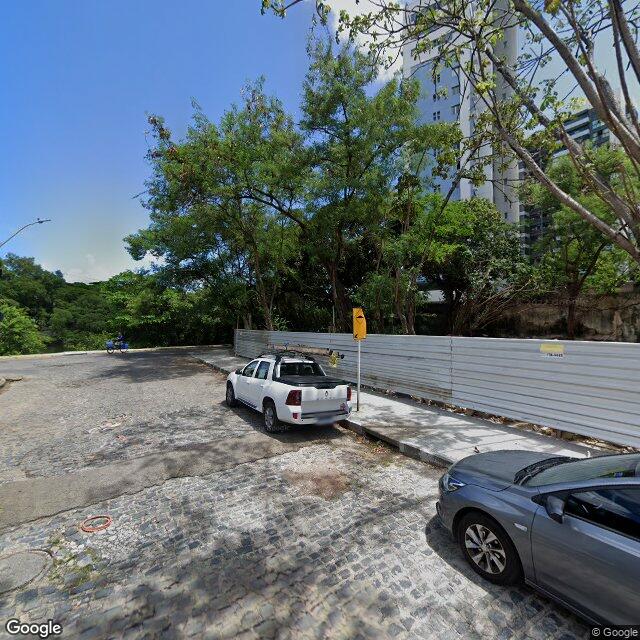 Imagem estática do "Street View" da localização