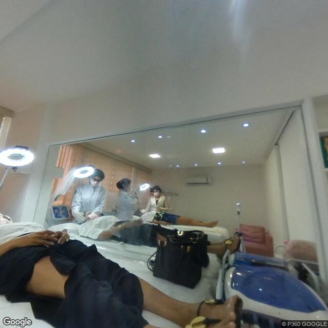 Imagem estática do "Street View" da localização