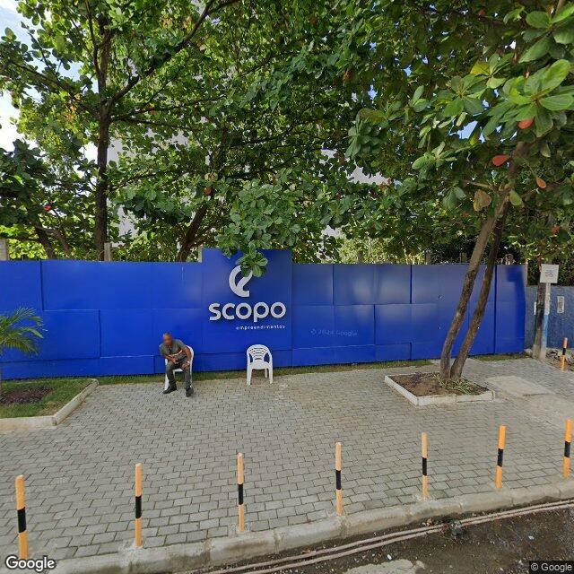 Imagem estática do "Street View" da localização