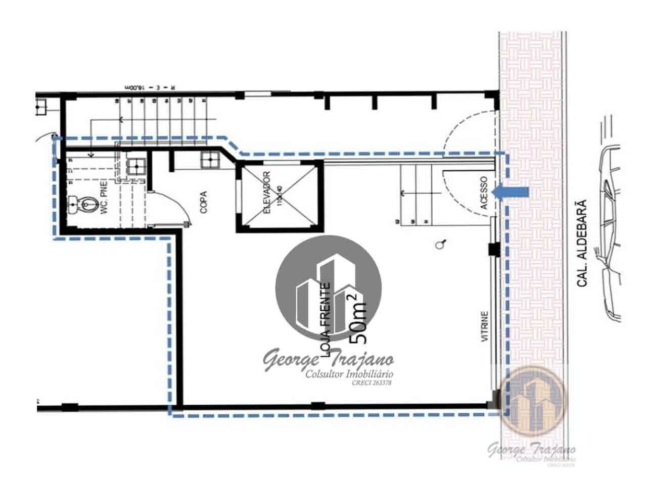 Loja-Salão para alugar, 50m² - Foto 10