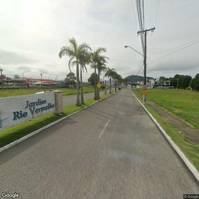 Imagem estática do "Street View" da localização