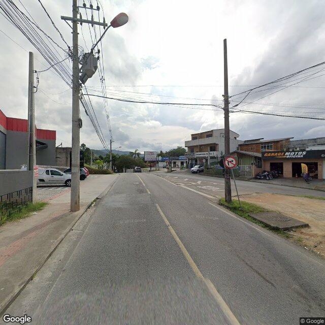 Imagem estática do "Street View" da localização