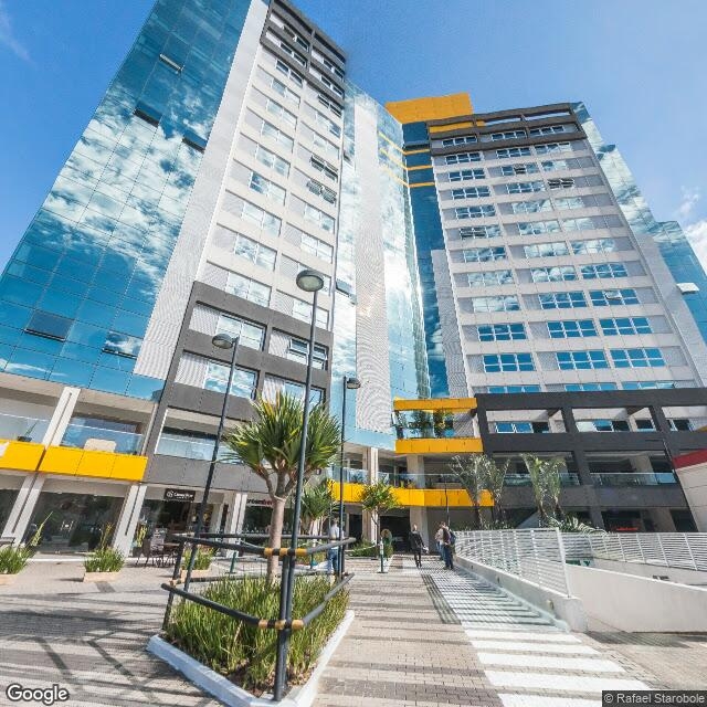 Imagem estática do "Street View" da localização