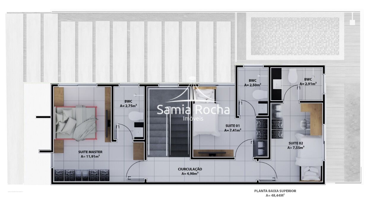 Casa à venda com 3 quartos, 97m² - Foto 9