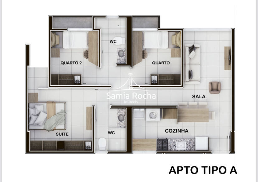 Apartamento à venda com 3 quartos, 68m² - Foto 20