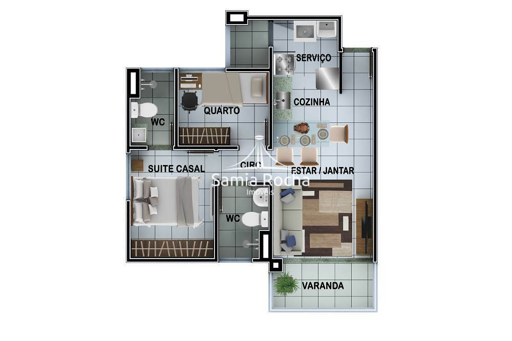 Apartamento à venda com 2 quartos, 55m² - Foto 16