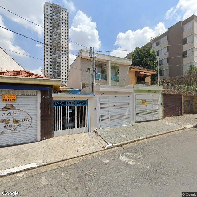 Imagem estática do "Street View" da localização