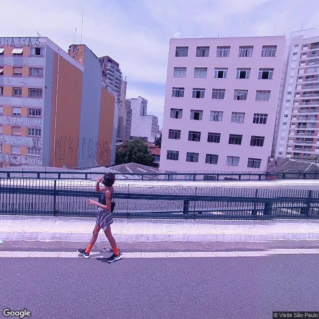 Imagem estática do "Street View" da localização