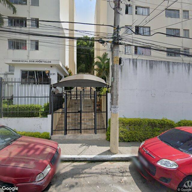 Imagem estática do "Street View" da localização