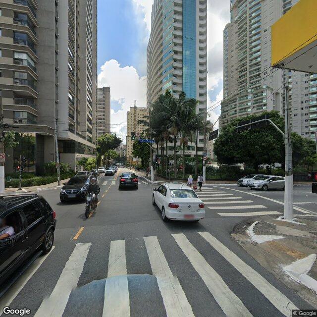 Imagem estática do "Street View" da localização