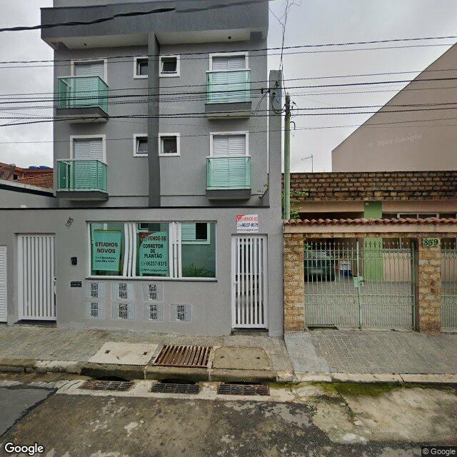 Imagem estática do "Street View" da localização