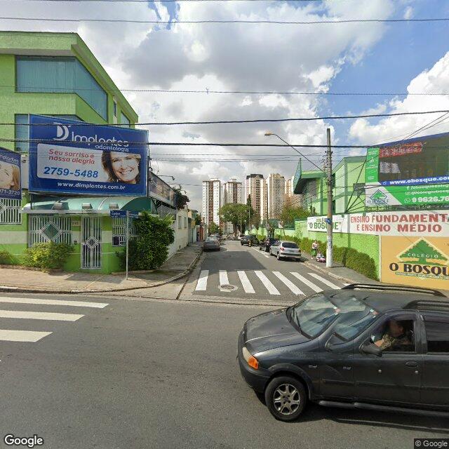 Imagem estática do "Street View" da localização