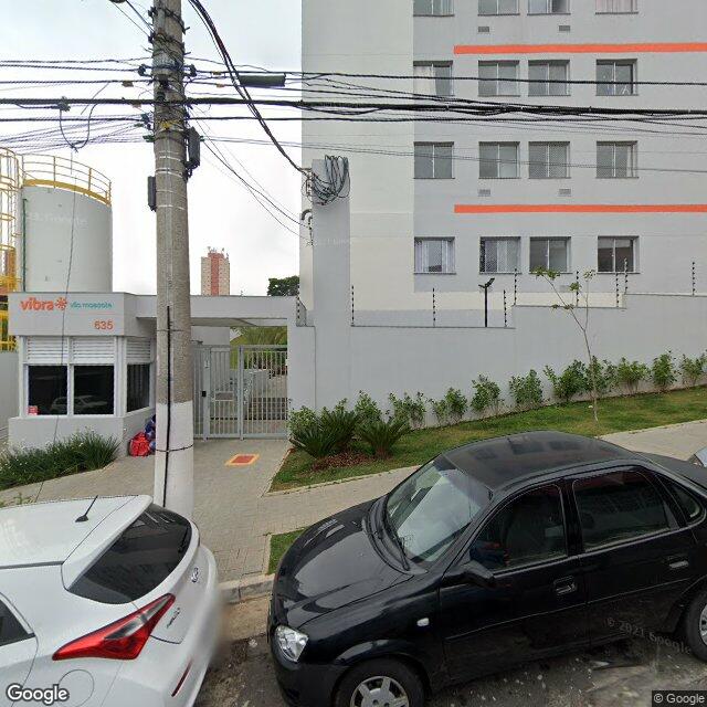 Imagem estática do "Street View" da localização