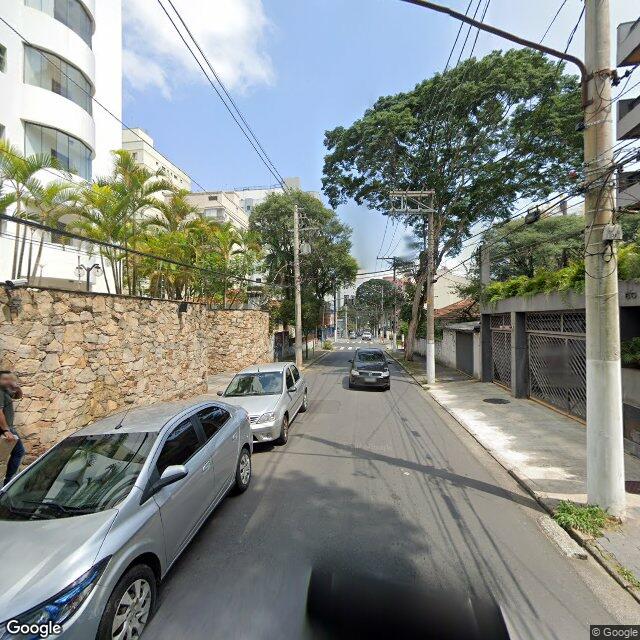 Imagem estática do "Street View" da localização