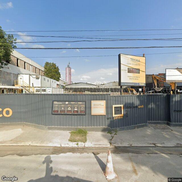 Imagem estática do "Street View" da localização