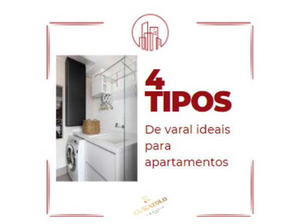 4 TIPOS DE VARAL QUE SÃO IDEAIS PARA SEU APARTAMENTO
