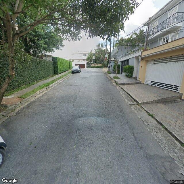 Imagem estática do "Street View" da localização