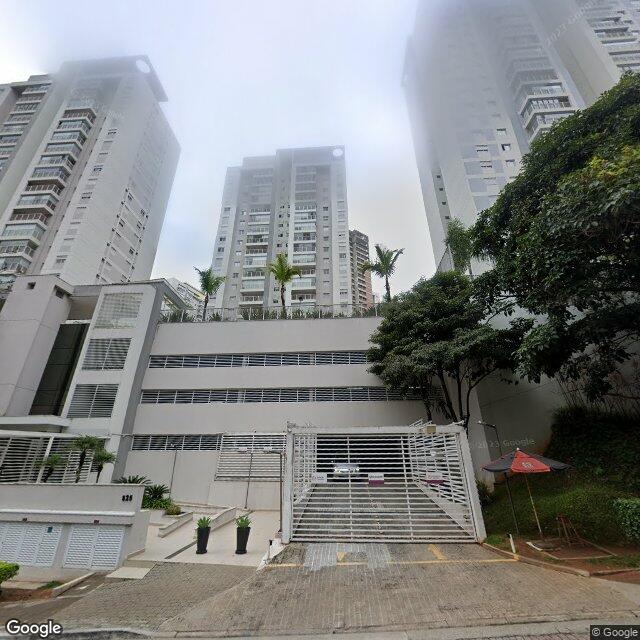 Imagem estática do "Street View" da localização