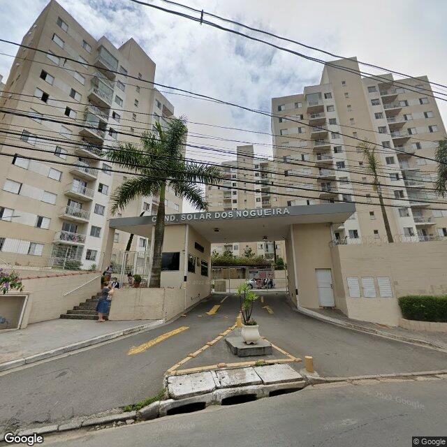 Imagem estática do "Street View" da localização