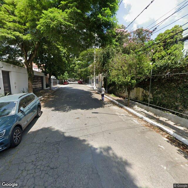 Imagem estática do "Street View" da localização