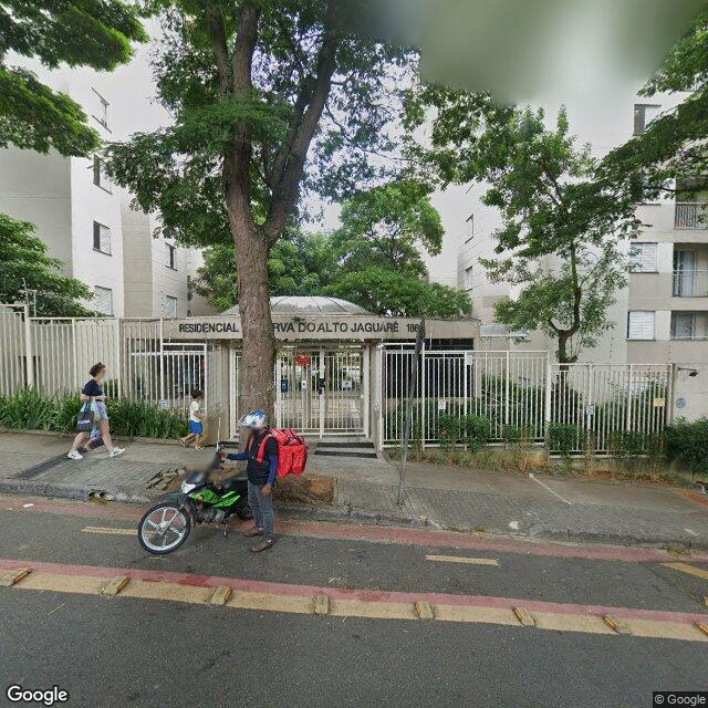 Imagem estática do "Street View" da localização