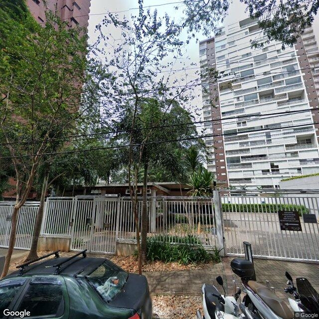 Imagem estática do "Street View" da localização