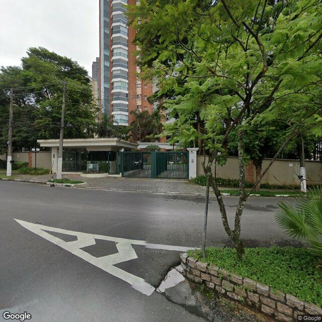 Imagem estática do "Street View" da localização