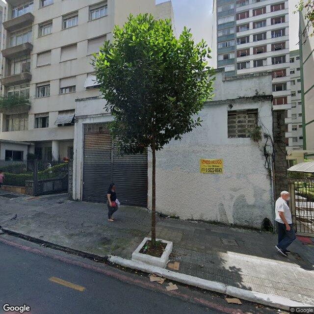 Imagem estática do "Street View" da localização