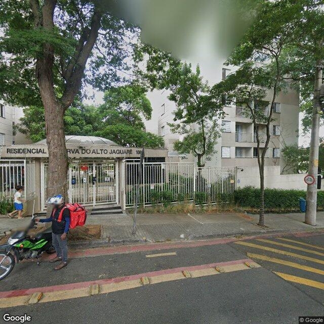 Imagem estática do "Street View" da localização