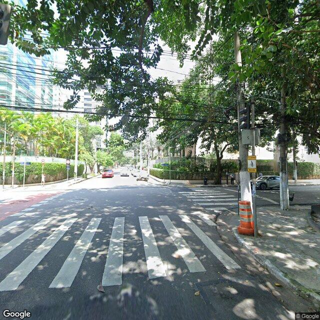 Imagem estática do "Street View" da localização