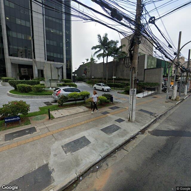 Imagem estática do "Street View" da localização