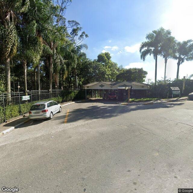 Imagem estática do "Street View" da localização