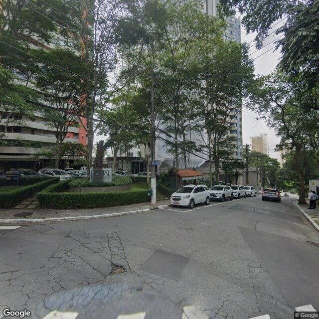 Imagem estática do "Street View" da localização