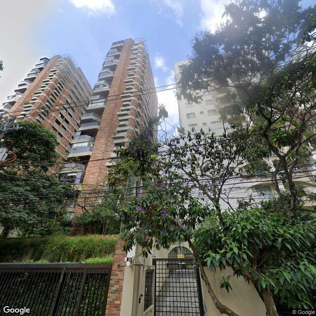 Imagem estática do "Street View" da localização