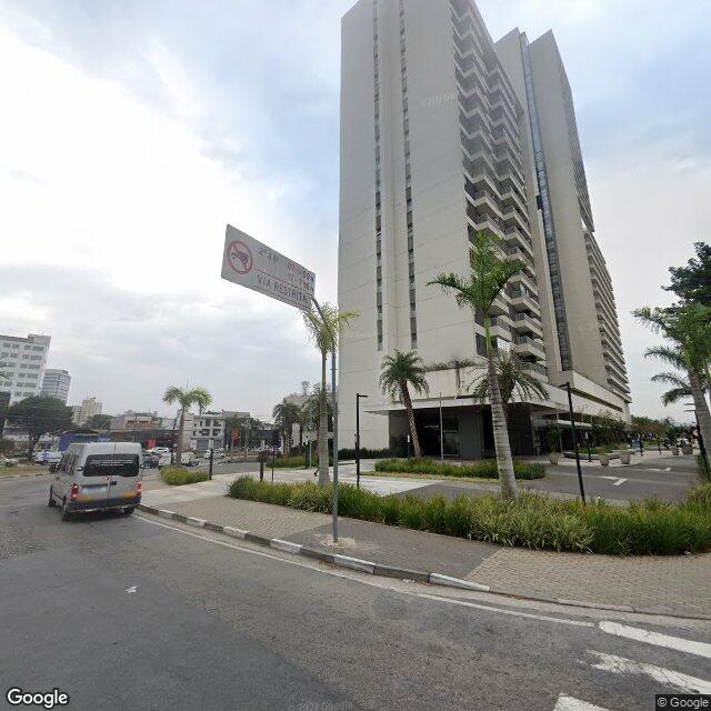 Imagem estática do "Street View" da localização