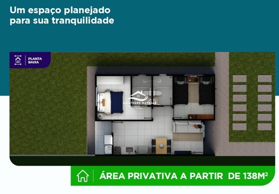 Casa de Condomínio à venda com 2 quartos, 50m² - Foto 13