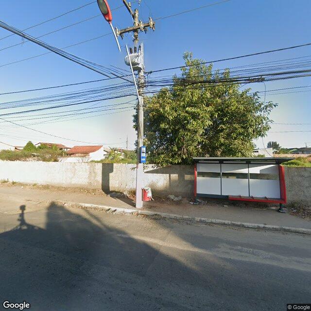 Imagem estática do "Street View" da localização